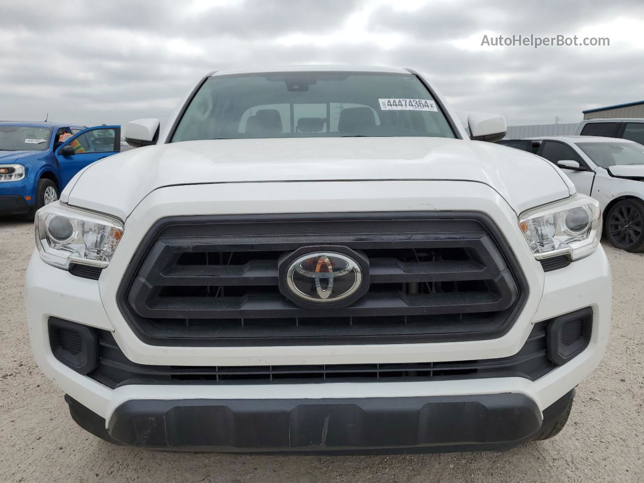 2020 Toyota Tacoma Double Cab White vin: 5TFAX5GN8LX166843