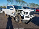 2020 Toyota Tacoma Sr5 White vin: 5TFAX5GN8LX181097