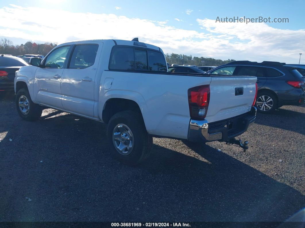 2020 Toyota Tacoma Sr5 White vin: 5TFAX5GN8LX181097