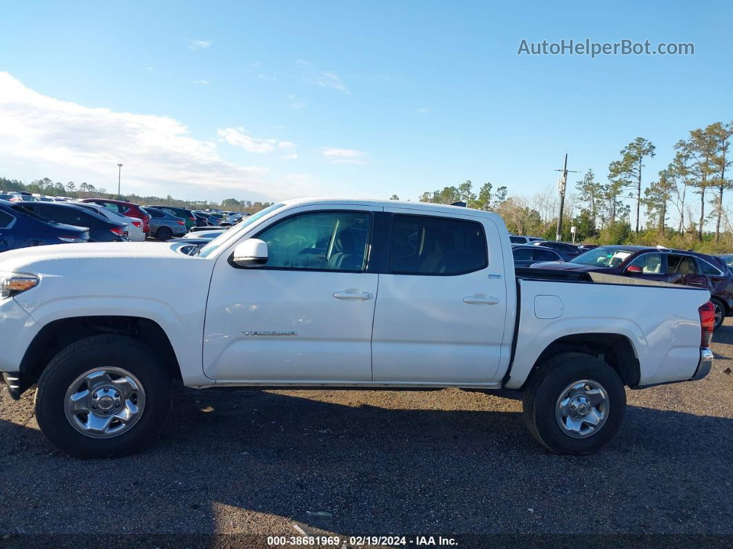 2020 Toyota Tacoma Sr5 White vin: 5TFAX5GN8LX181097