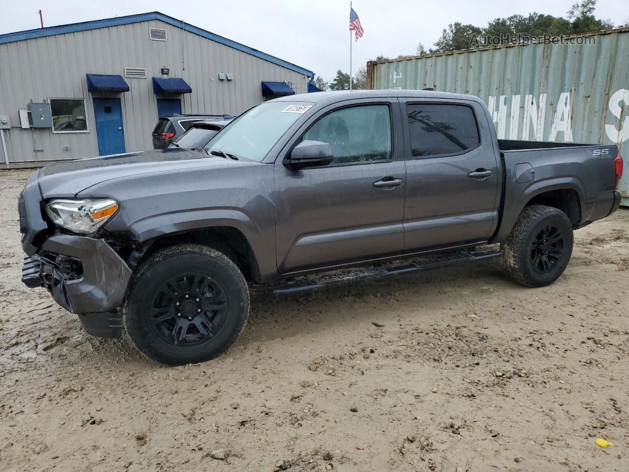 2020 Toyota Tacoma Double Cab Charcoal vin: 5TFAX5GN8LX188647