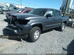 2021 Toyota Tacoma Sr Gray vin: 5TFAX5GN8MX191503