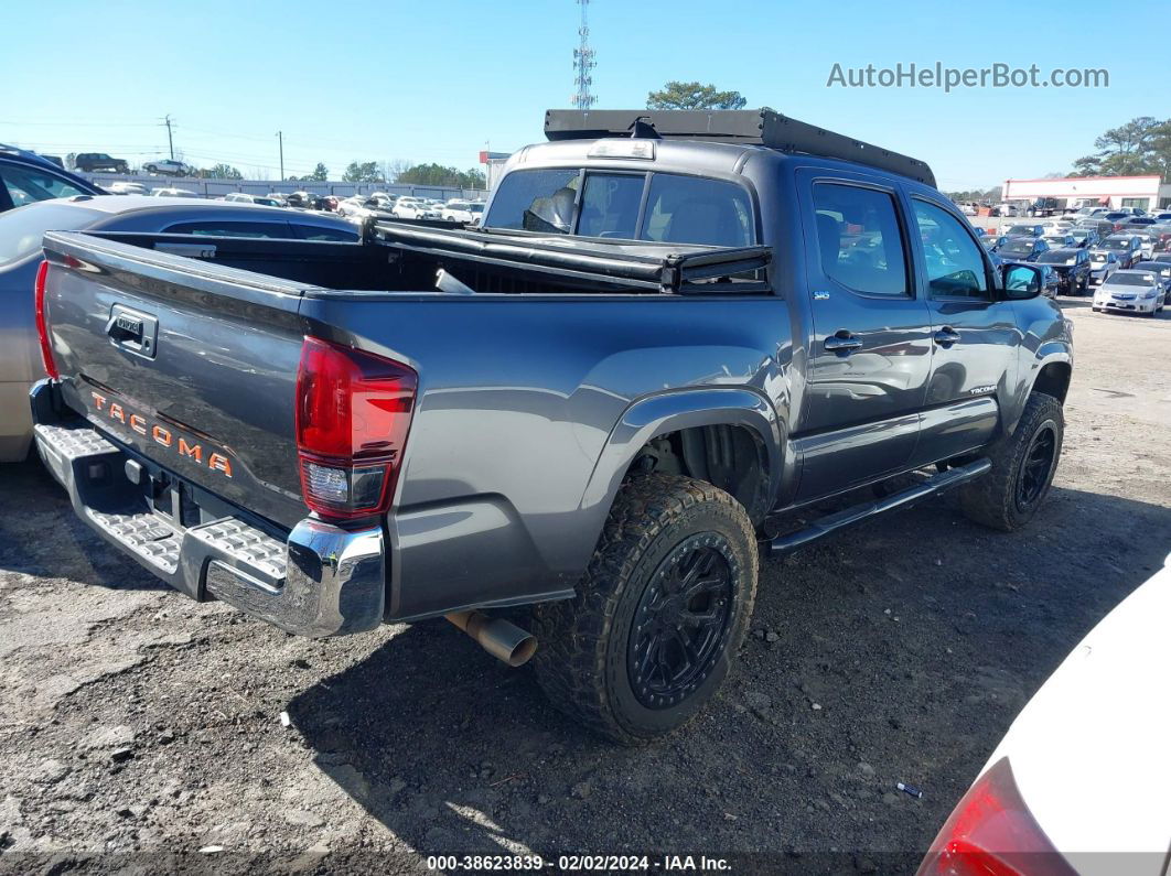 2019 Toyota Tacoma Sr5 Gray vin: 5TFAX5GN9KX148544