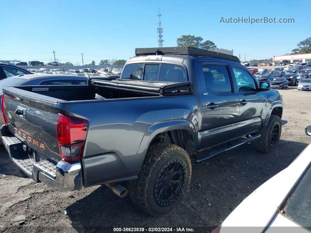 2019 Toyota Tacoma Sr5 Gray vin: 5TFAX5GN9KX148544