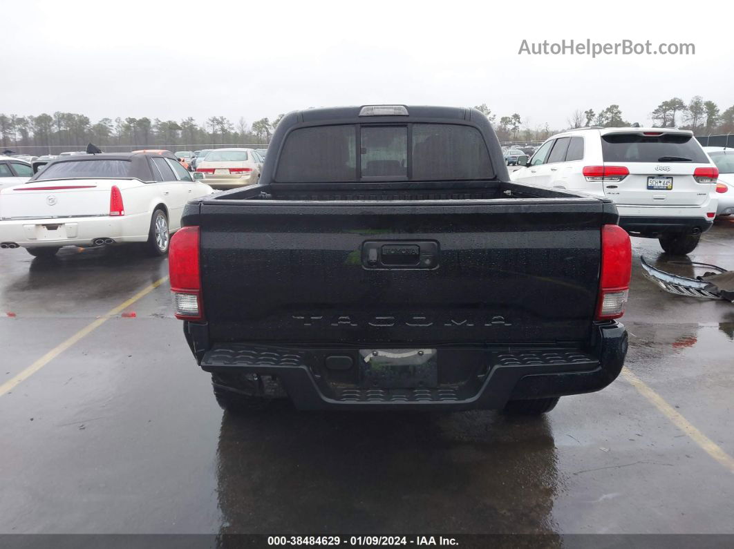 2019 Toyota Tacoma Sr Black vin: 5TFAX5GN9KX151332