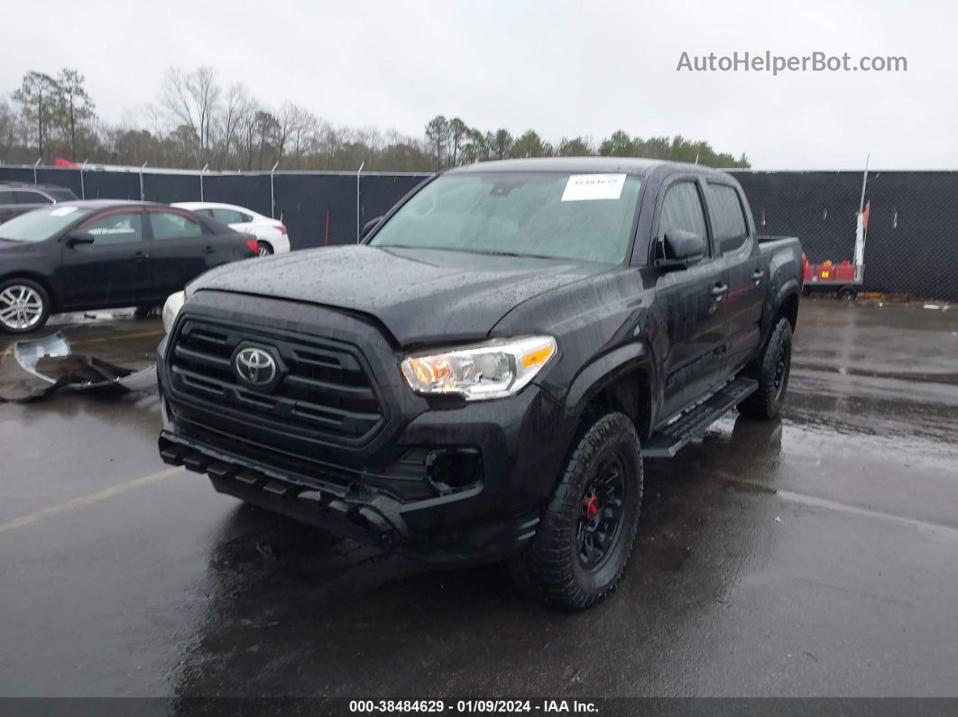 2019 Toyota Tacoma Sr Черный vin: 5TFAX5GN9KX151332