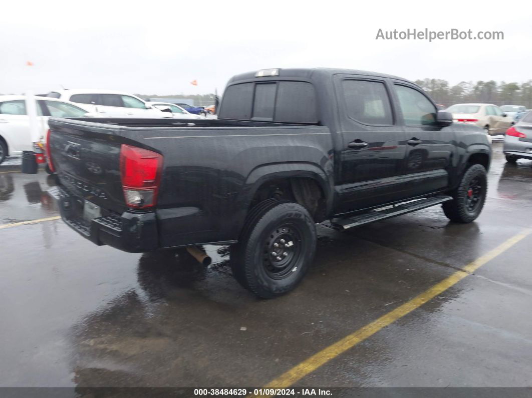 2019 Toyota Tacoma Sr Black vin: 5TFAX5GN9KX151332