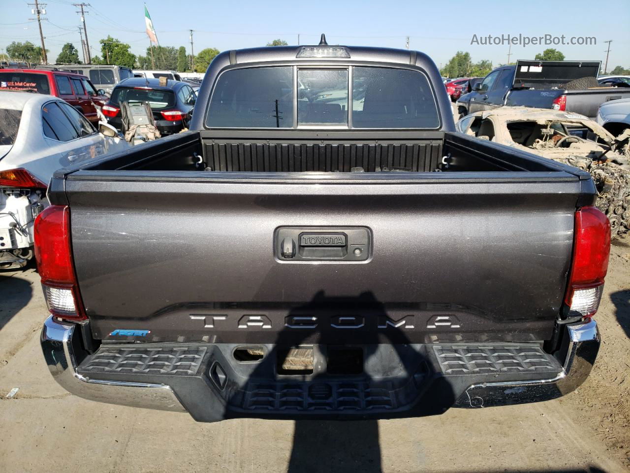 2020 Toyota Tacoma Double Cab Charcoal vin: 5TFAX5GN9LX183537