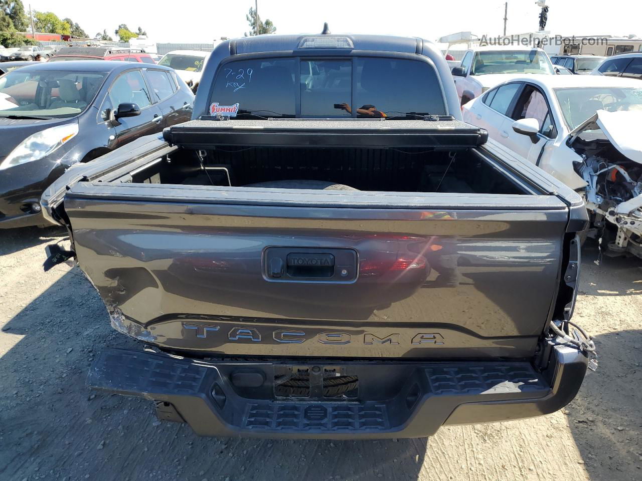 2021 Toyota Tacoma Double Cab Charcoal vin: 5TFAX5GN9MX194720