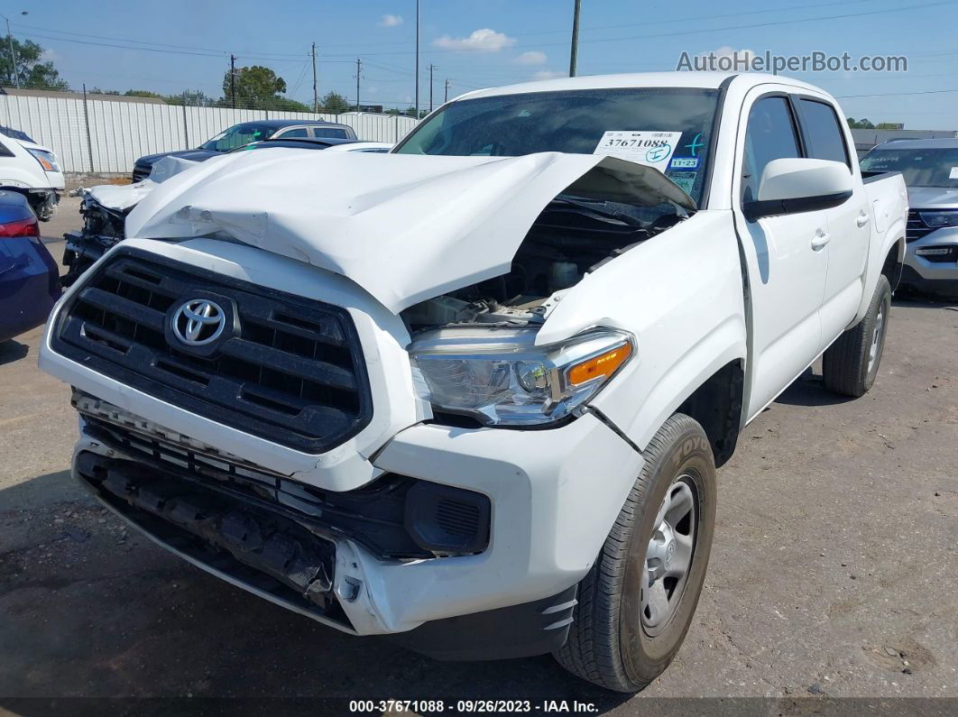 2017 Toyota Tacoma Sr/sr5 White vin: 5TFAX5GNXHX103105