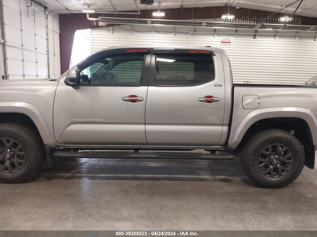 2020 Toyota Tacoma Sr5 Silver vin: 5TFAX5GNXLX177939