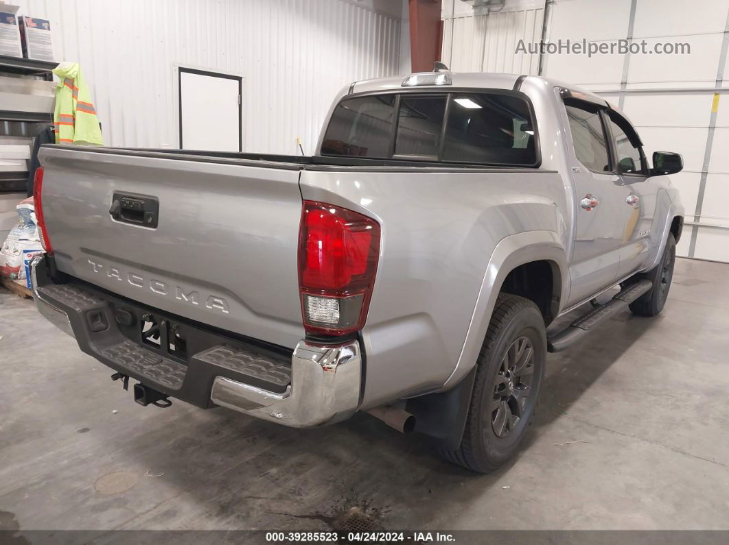 2020 Toyota Tacoma Sr5 Silver vin: 5TFAX5GNXLX177939