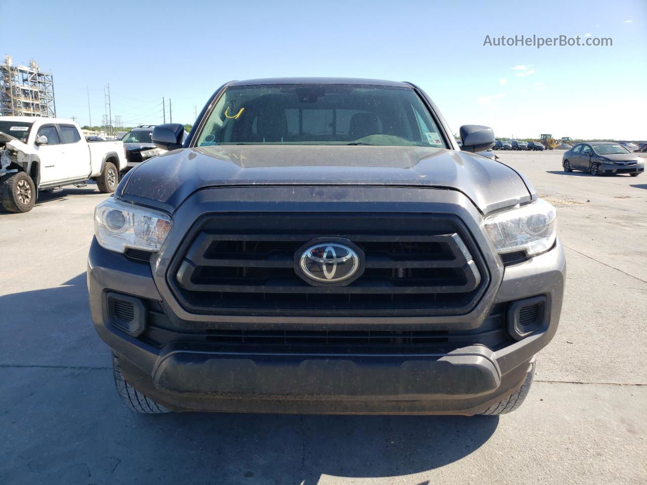 2021 Toyota Tacoma Double Cab Угольный vin: 5TFAX5GNXMX190823