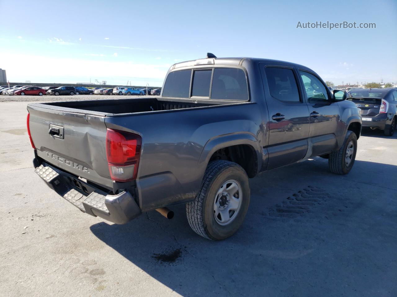 2021 Toyota Tacoma Double Cab Charcoal vin: 5TFAX5GNXMX190823