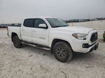 2019 Toyota Tacoma Double Cab White vin: 5TFAZ5CN0KX084376