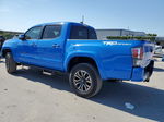 2020 Toyota Tacoma Double Cab Blue vin: 5TFAZ5CN0LX091927