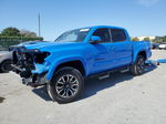 2020 Toyota Tacoma Double Cab Blue vin: 5TFAZ5CN0LX091927