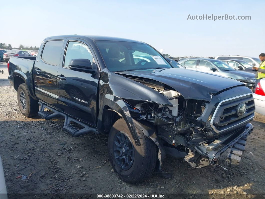 2021 Toyota Tacoma Sr5 V6 Black vin: 5TFAZ5CN0MX096725