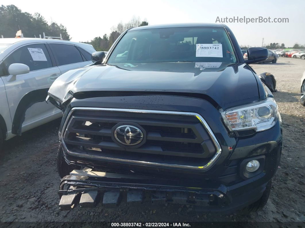 2021 Toyota Tacoma Sr5 V6 Black vin: 5TFAZ5CN0MX096725