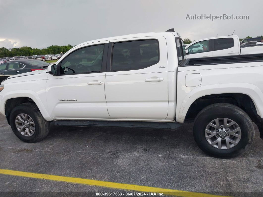 2017 Toyota Tacoma Sr5 V6 White vin: 5TFAZ5CN1HX034398