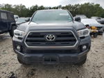 2017 Toyota Tacoma Double Cab Gray vin: 5TFAZ5CN1HX051122