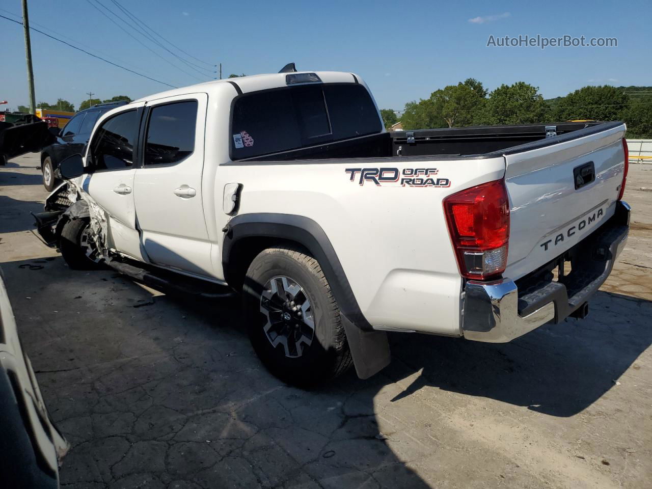 2017 Toyota Tacoma Double Cab White vin: 5TFAZ5CN2HX033292