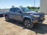 2017 Toyota Tacoma Double Cab Gray vin: 5TFAZ5CN2HX034197