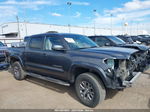 2019 Toyota Tacoma Sr5 V6 Gray vin: 5TFAZ5CN2KX081298