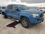 2019 Toyota Tacoma Double Cab Синий vin: 5TFAZ5CN2KX082810