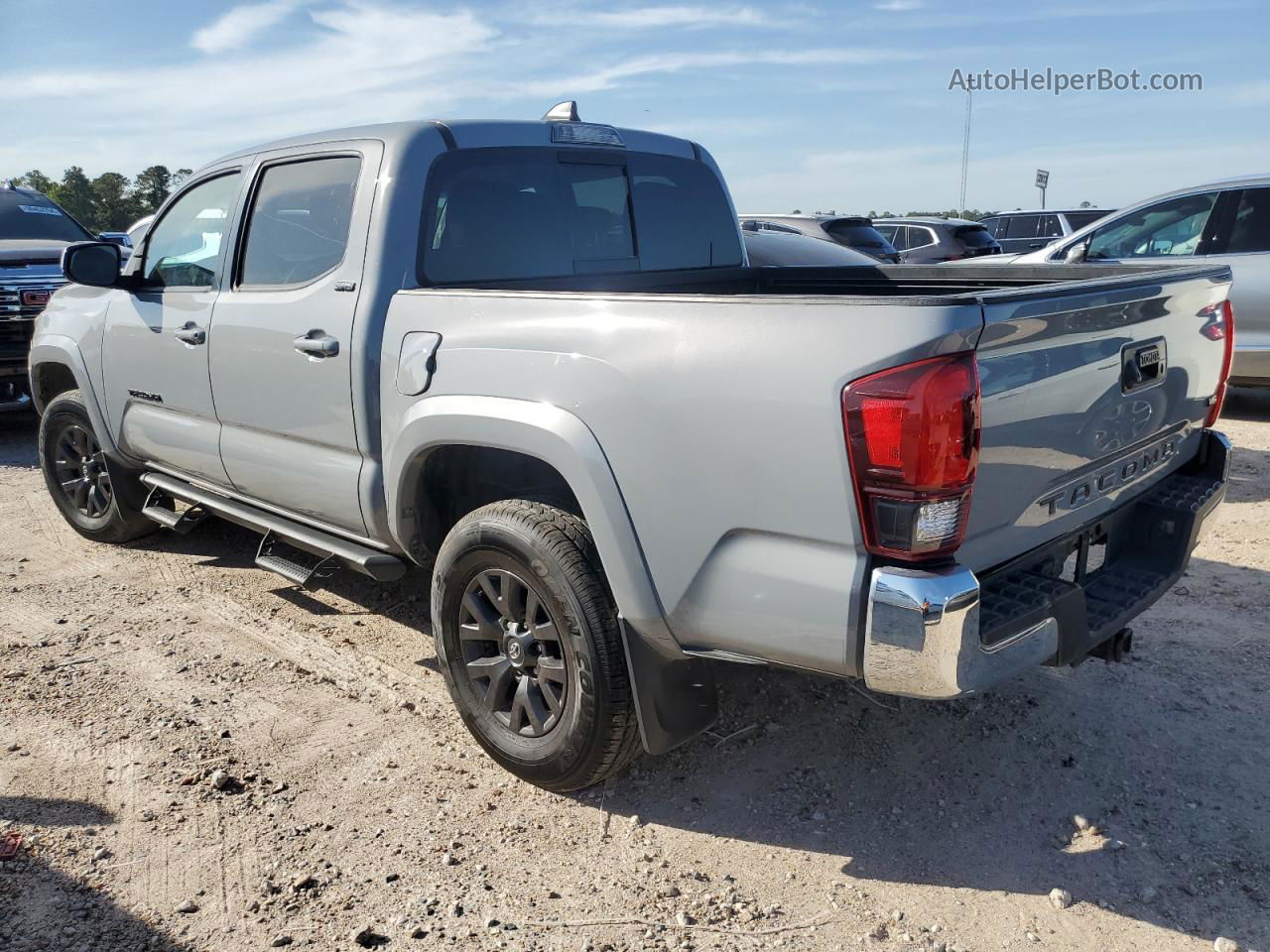 2021 Toyota Tacoma Double Cab Gray vin: 5TFAZ5CN2MX101097