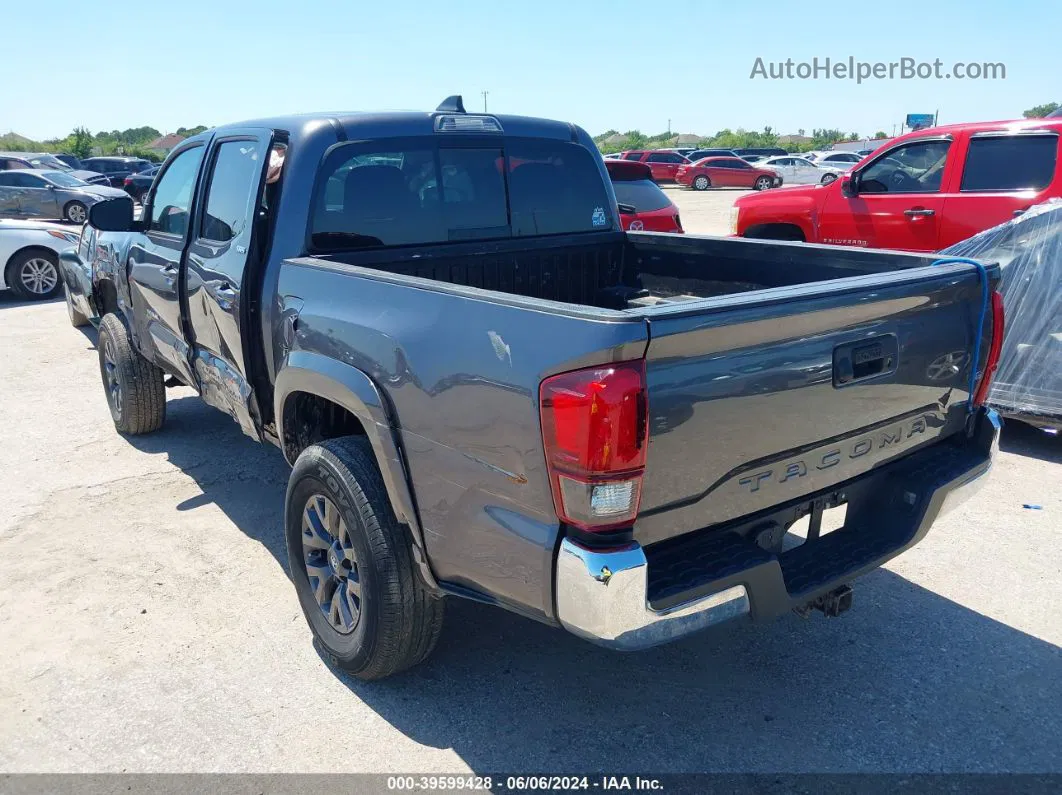 2021 Toyota Tacoma Sr5 V6 Gray vin: 5TFAZ5CN2MX104193