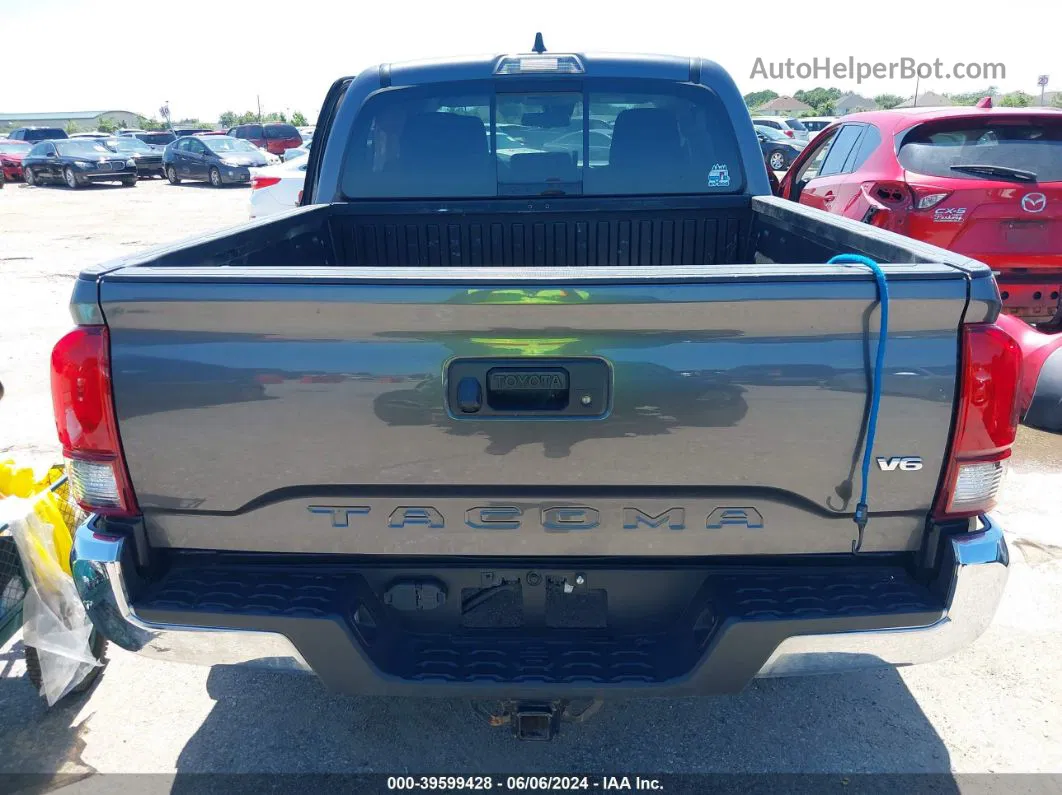 2021 Toyota Tacoma Sr5 V6 Gray vin: 5TFAZ5CN2MX104193