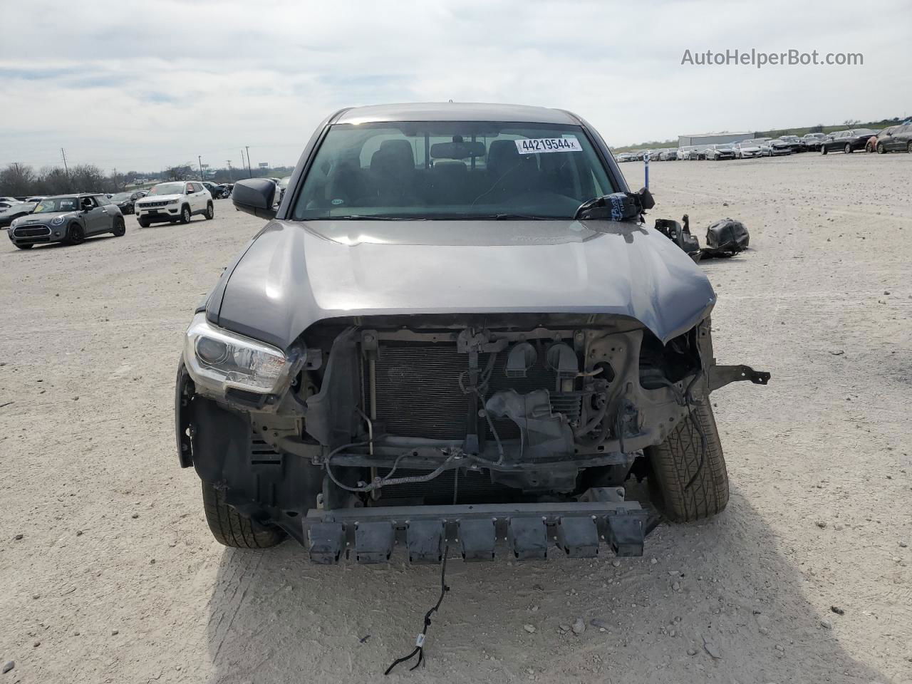 2017 Toyota Tacoma Double Cab Charcoal vin: 5TFAZ5CN3HX030045