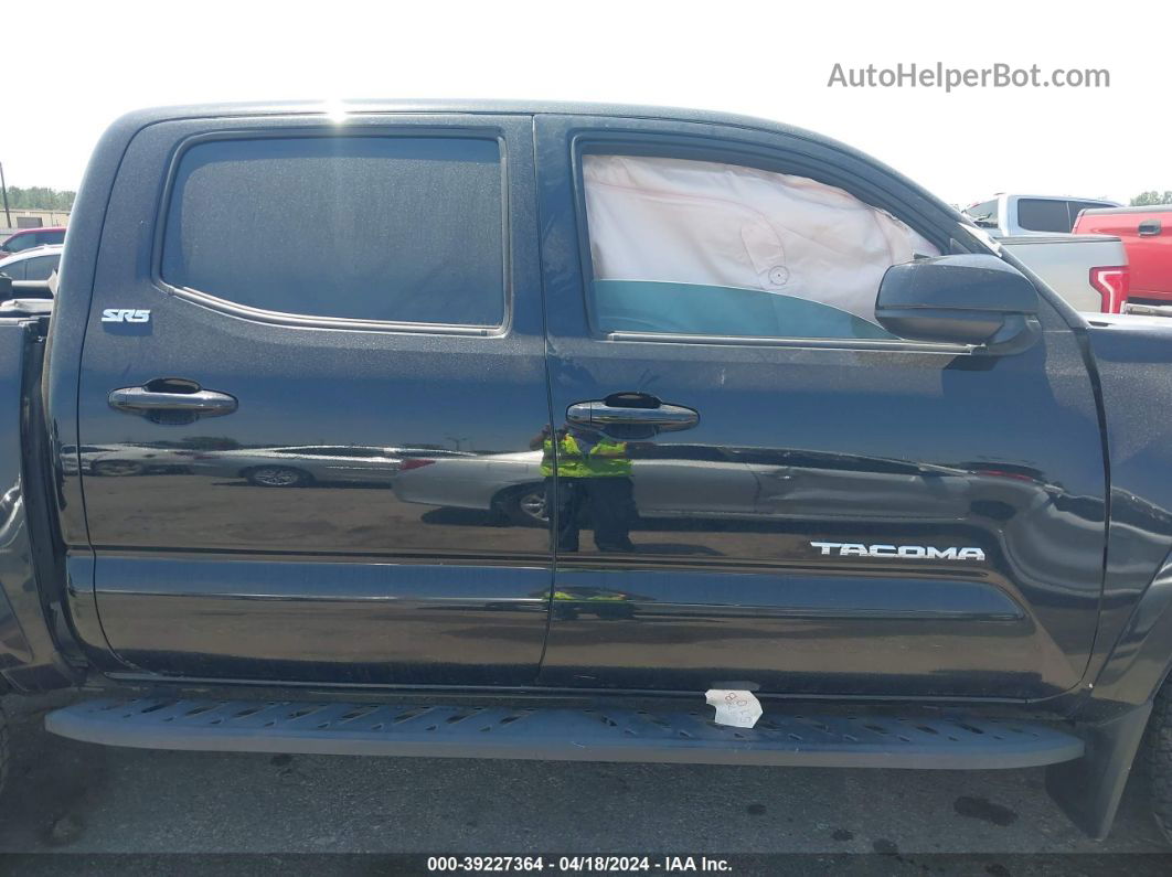 2017 Toyota Tacoma Sr5 V6 Black vin: 5TFAZ5CN3HX032765