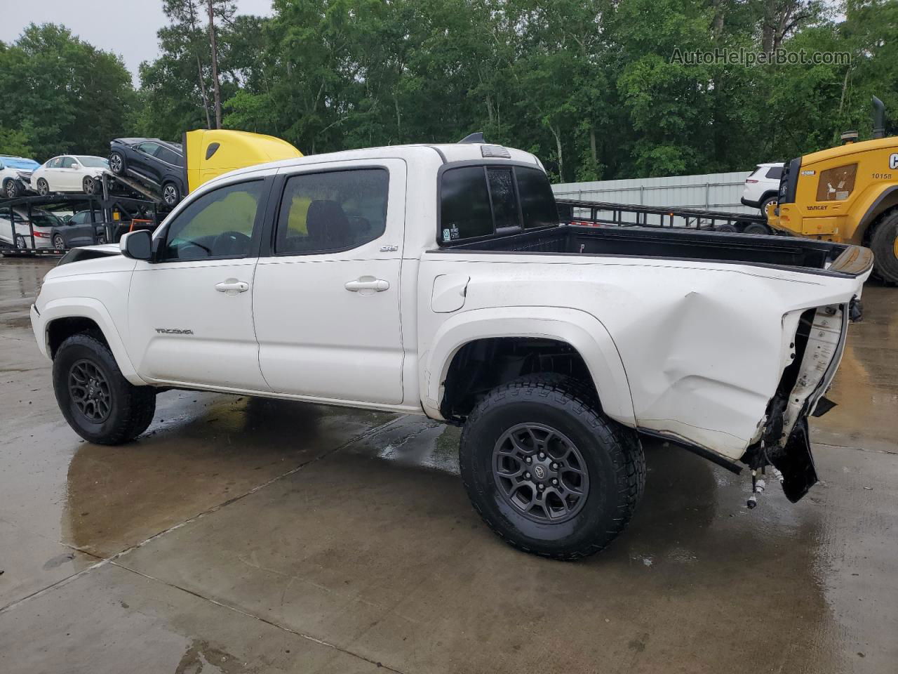 2017 Toyota Tacoma Double Cab White vin: 5TFAZ5CN3HX033835