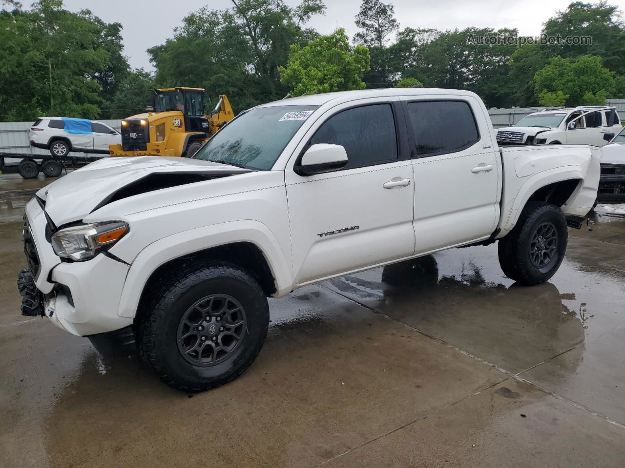 2017 Toyota Tacoma Double Cab White vin: 5TFAZ5CN3HX033835