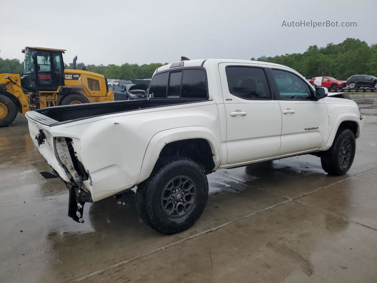 2017 Toyota Tacoma Double Cab White vin: 5TFAZ5CN3HX033835