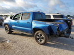 2017 Toyota Tacoma Double Cab Blue vin: 5TFAZ5CN3HX049792