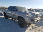 2019 Toyota Tacoma Double Cab Gray vin: 5TFAZ5CN3KX078913