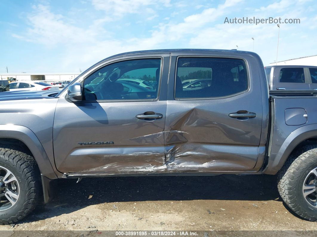 2019 Toyota Tacoma Trd Sport Серый vin: 5TFAZ5CN3KX084811