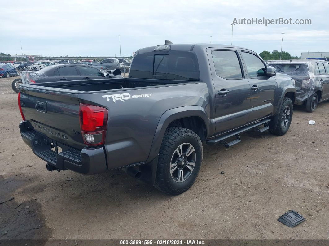 2019 Toyota Tacoma Trd Sport Серый vin: 5TFAZ5CN3KX084811