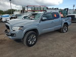 2019 Toyota Tacoma Double Cab Gray vin: 5TFAZ5CN3KX084954