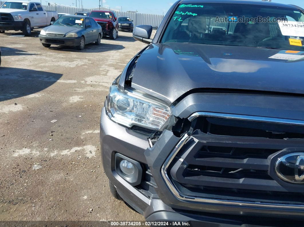 2021 Toyota Tacoma Sr5 V6 Серый vin: 5TFAZ5CN3MX097772