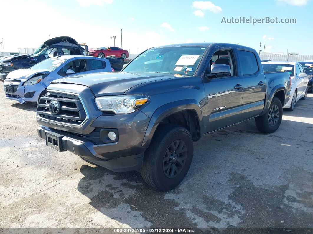 2021 Toyota Tacoma Sr5 V6 Gray vin: 5TFAZ5CN3MX097772