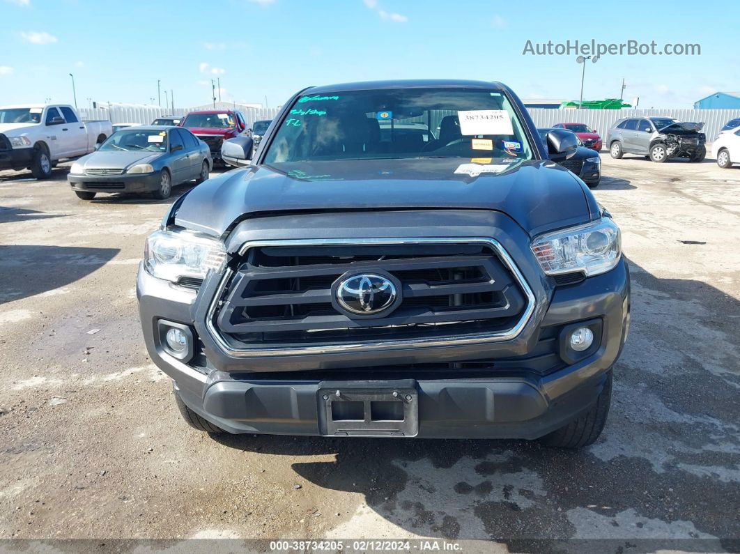 2021 Toyota Tacoma Sr5 V6 Gray vin: 5TFAZ5CN3MX097772