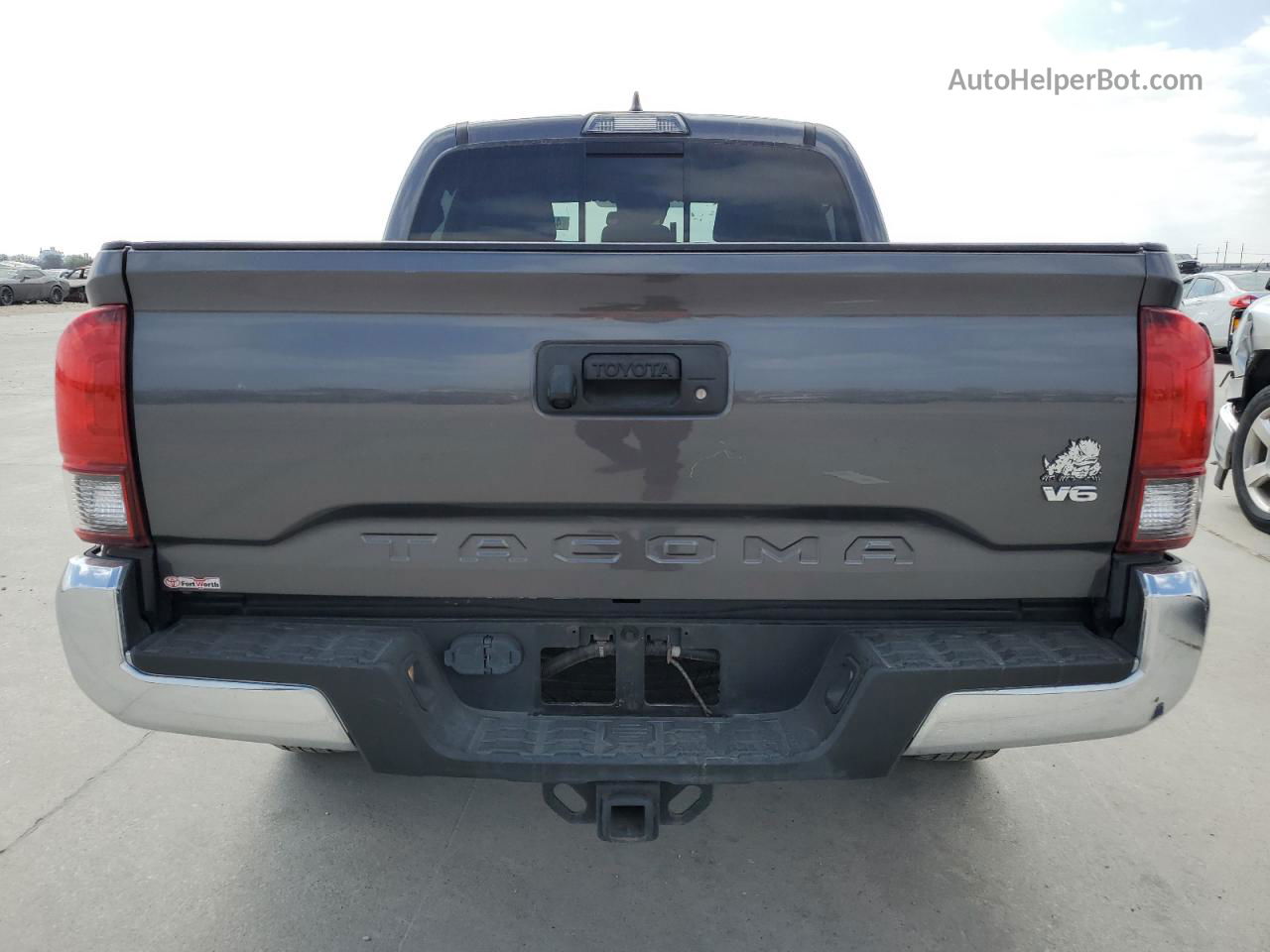 2019 Toyota Tacoma Double Cab Угольный vin: 5TFAZ5CN4KX086762