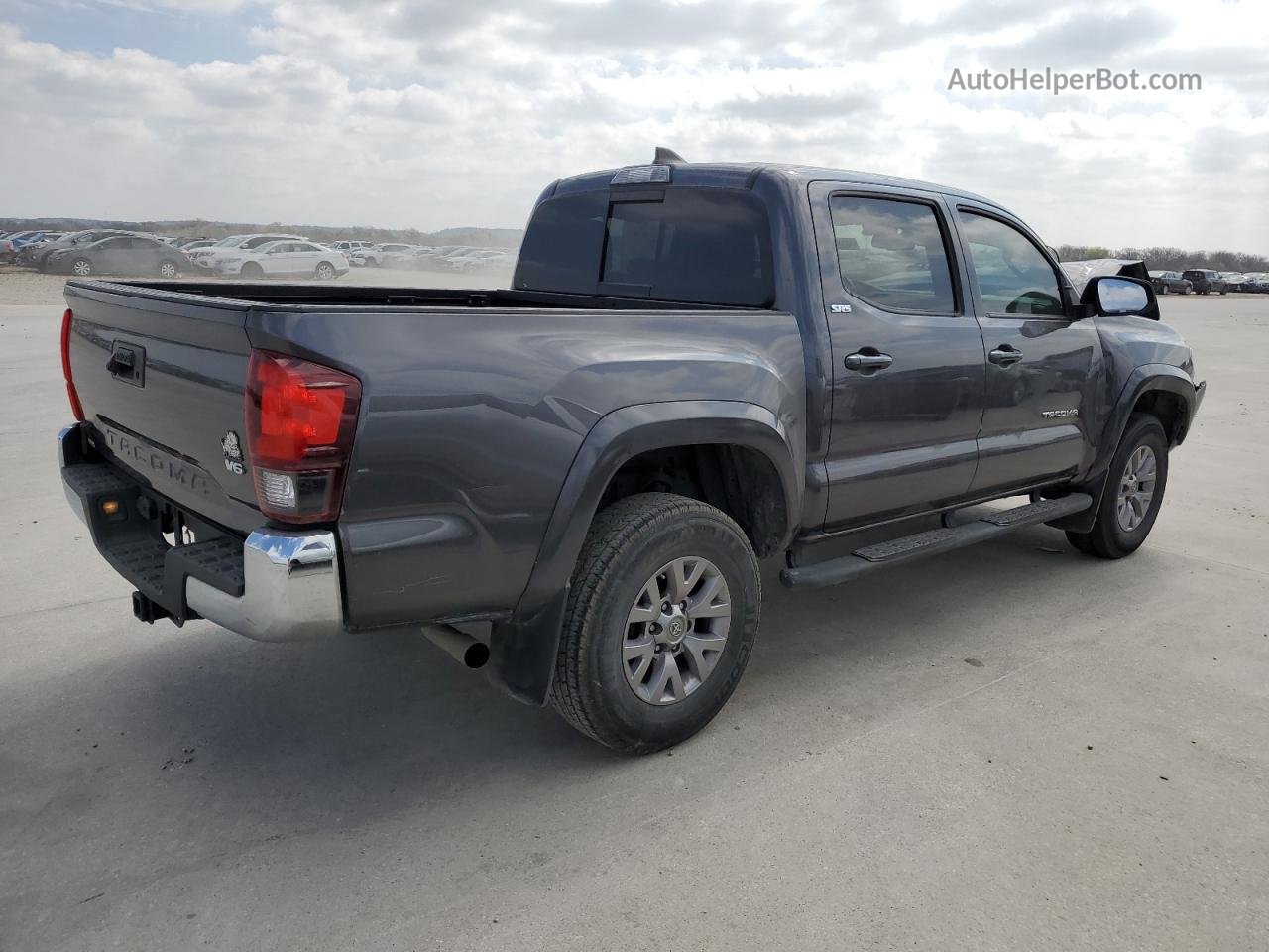 2019 Toyota Tacoma Double Cab Угольный vin: 5TFAZ5CN4KX086762