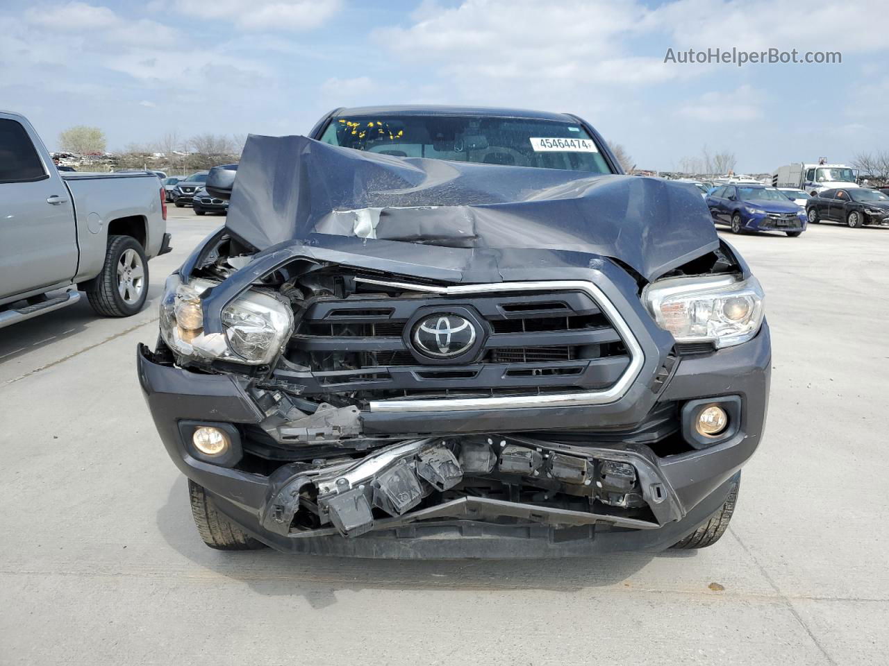 2019 Toyota Tacoma Double Cab Угольный vin: 5TFAZ5CN4KX086762