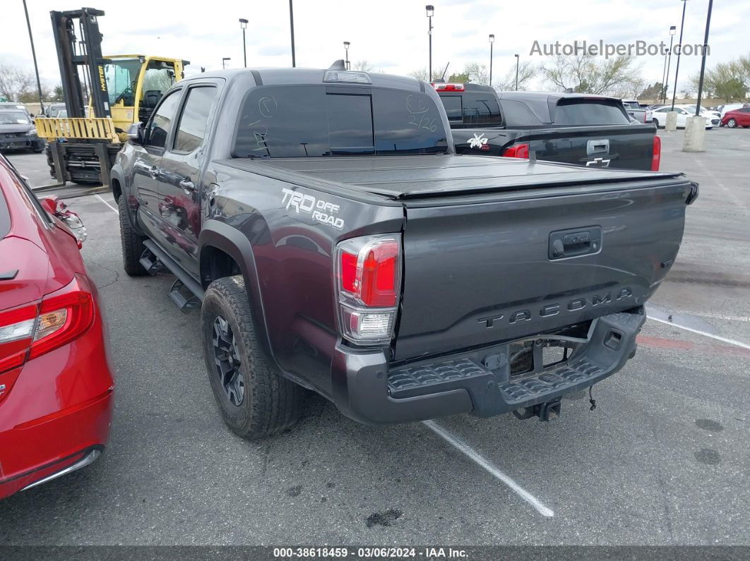 2021 Toyota Tacoma Trd Off-road Серый vin: 5TFAZ5CN4MX111808