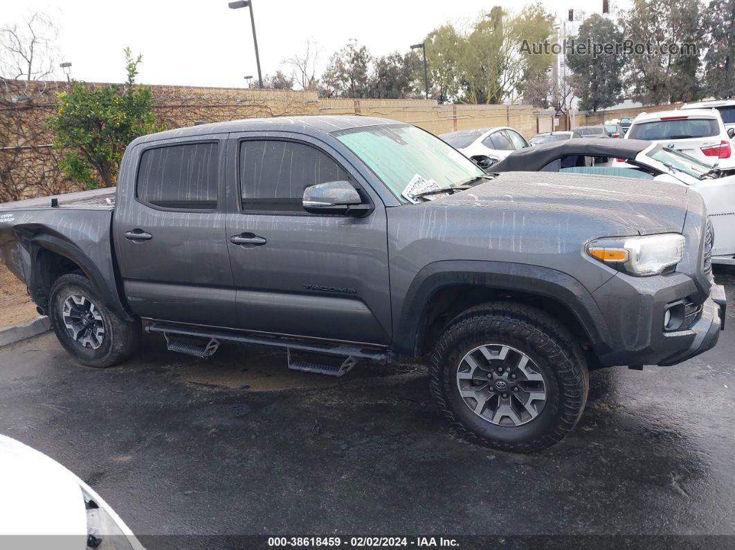 2021 Toyota Tacoma Trd Off-road Gray vin: 5TFAZ5CN4MX111808